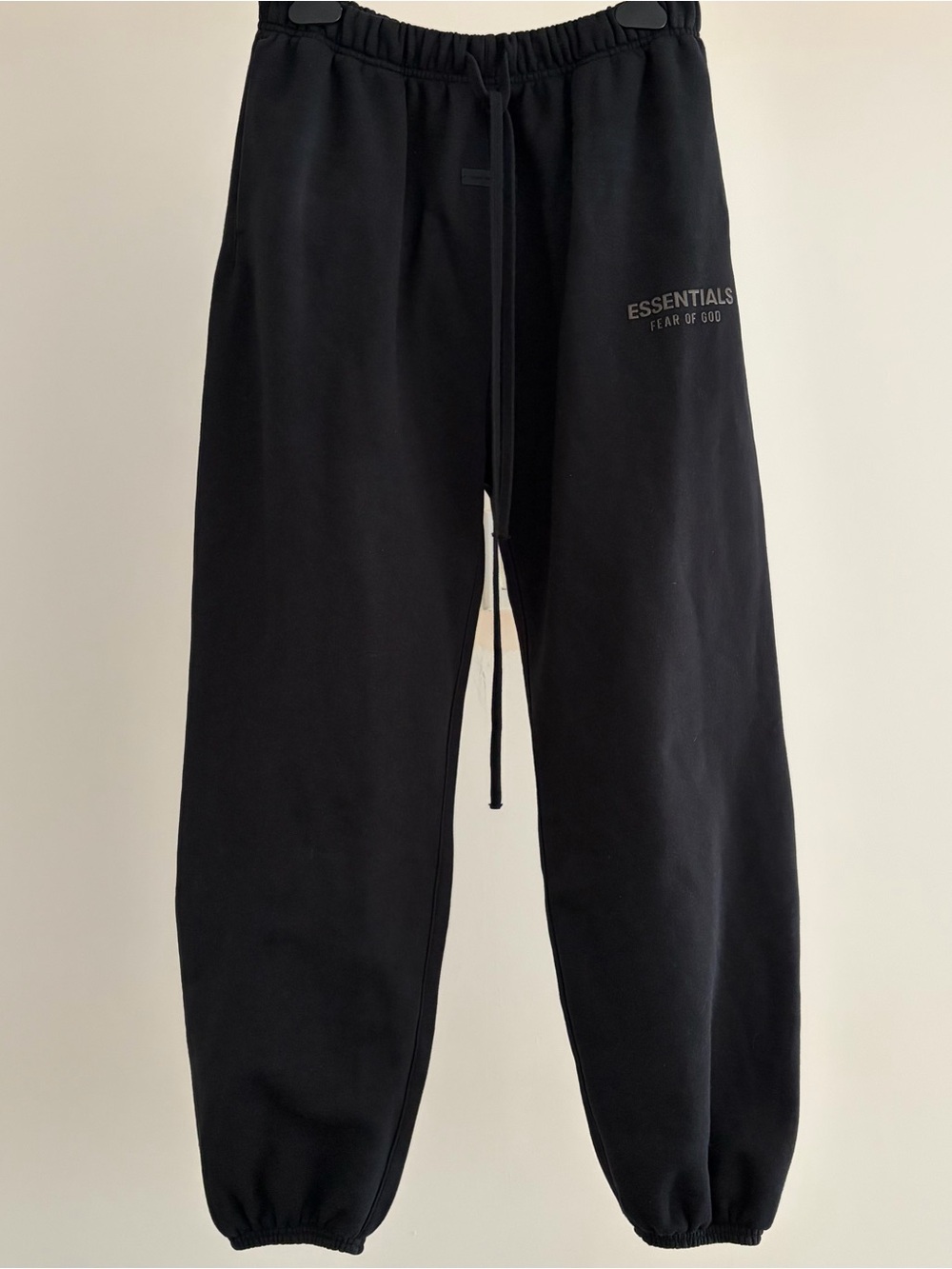 Fear of God Essentials Classic Black Fleece Sweatpants